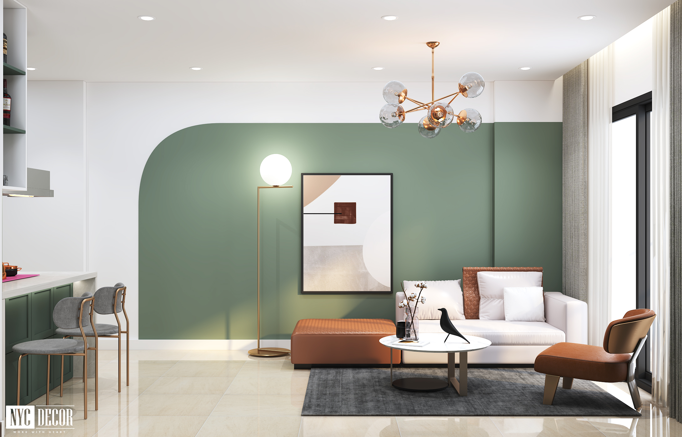 Thiết kế nội thất căn hộ Vinhomes Smart City phong cách hiện đại ...